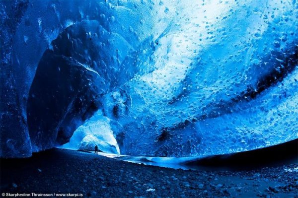 Пещеры из льда (25 фото) Пещеры из льда (25 фото)