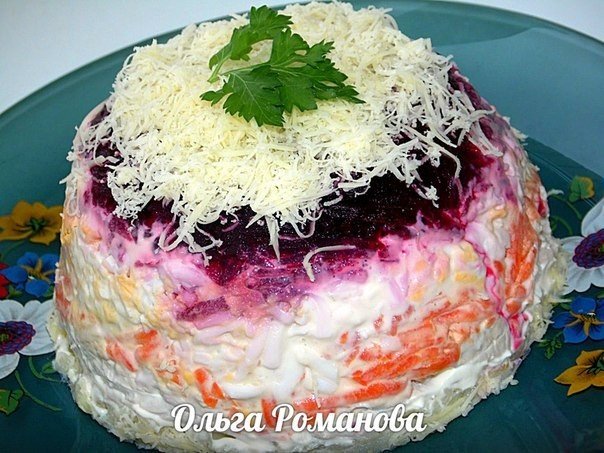 Картинки по запроÑу Первый из лучших — Ñалат Ñо Ñвёклой и копчёной курицей «Лидер»