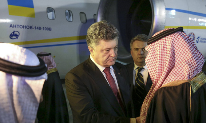 Порошенко анонсировал оборонное соглашение с Саудовской Аравией