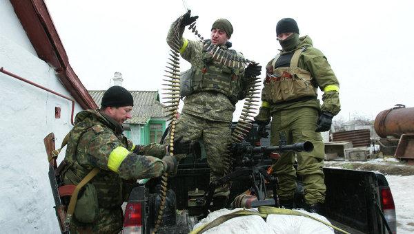 Украинские военнослужащие. Архивное фото