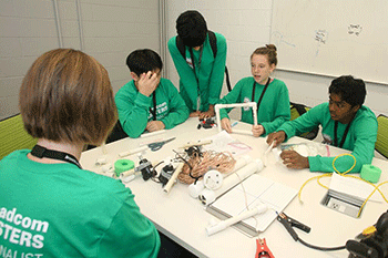 Broadcom ROV green team