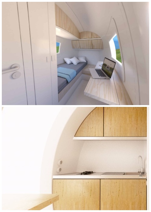 В этой фантастической «Ecocapsule» есть все необходимое (Словакия). В этой фантастической «Ecocapsule» есть все необходимое (Словакия).