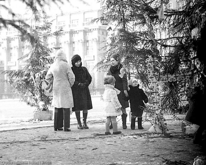 Новый год, СССР, Москва, История