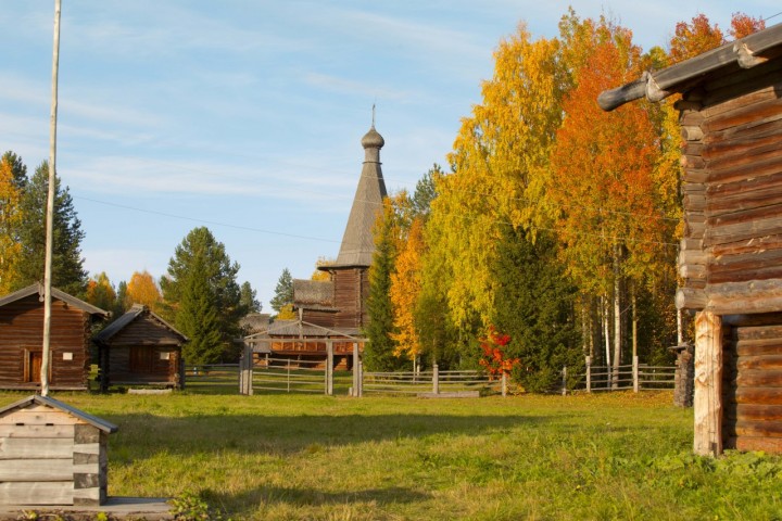 Осень в малых Карелах Архангельск