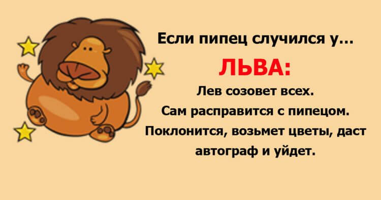 Весёлый гороскоп: как встречают трудности знаки Зодиака Весёлый гороскоп: как встречают трудности знаки Зодиака