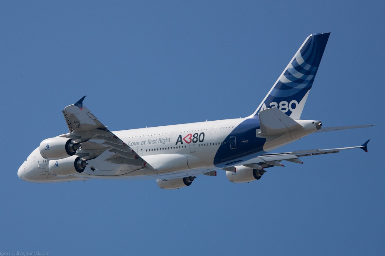 МАКС-2011 A380-861 MSN 004 МАКС-2011 A380-861 MSN 004