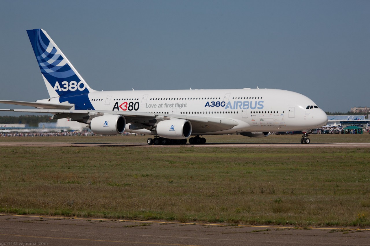 МАКС-2011 A380-861 MSN 004 МАКС-2011 A380-861 MSN 004