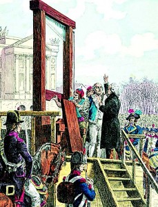Правда о Французской революции Казнь Людовика XVI на гильотине
