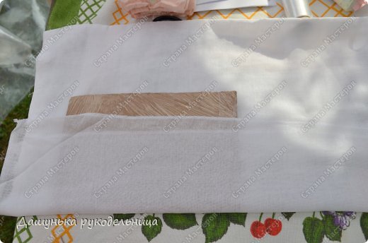 МК-паровозик из памперсов