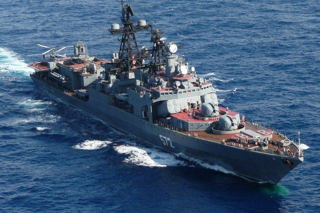Российские военные корабли прибыли на Филиппины Российские военные корабли прибыли на Филиппины