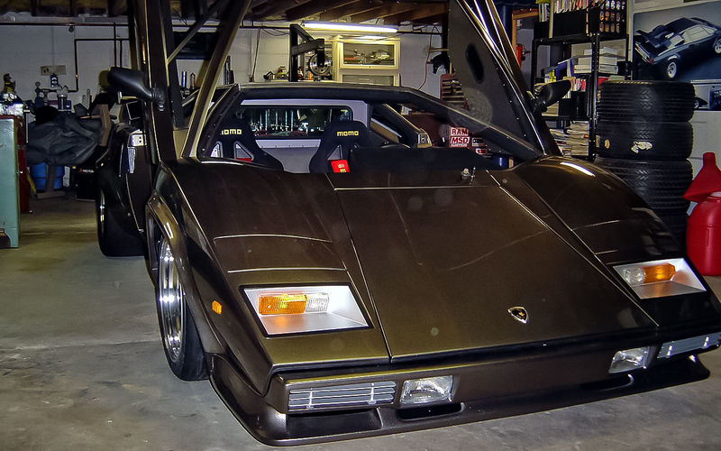 Реплика Lamborghini Countach Кена Имхоффа из Милуоки. Реплика Lamborghini Countach Кена Имхоффа из Милуоки