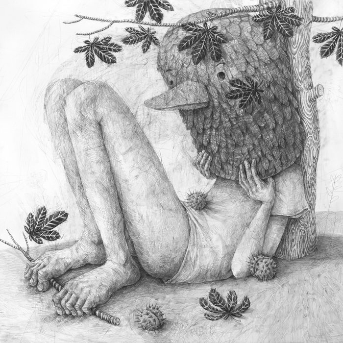 Одиночество в рисунках Stefan Zsaitsits Одиночество. Отчаяние в работах американского художника