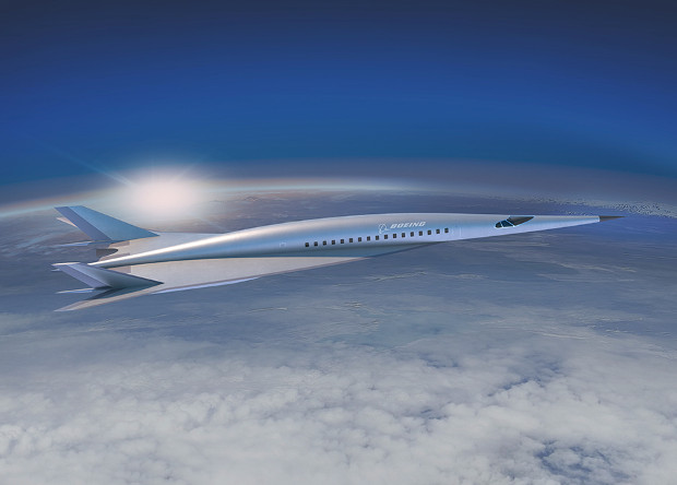 Boeing показал концепт гиперзвукового пассажирского самолета