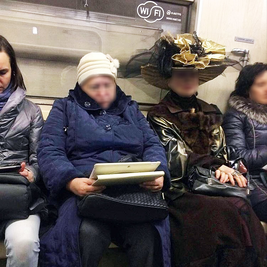 20 отчаянных «модников» московского метро (ФОТО)