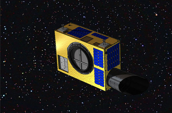 NEOSSat (изображение Канадского космического агентства).
