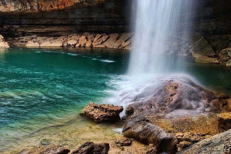 Hamilton Pool Preserve in Texas 5 Заповедник Гамильтон