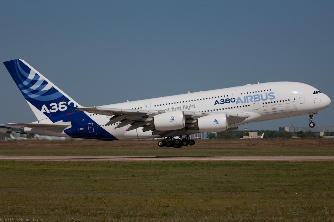 МАКС-2011 A380-861 MSN 004 МАКС-2011 A380-861 MSN 004