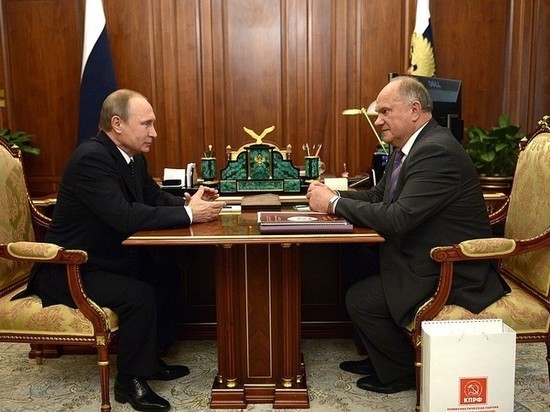 Путина окружили преемники: два коммуниста и ни одного Зюганова Путина окружили преемники: два коммуниста и ни одного Зюганова