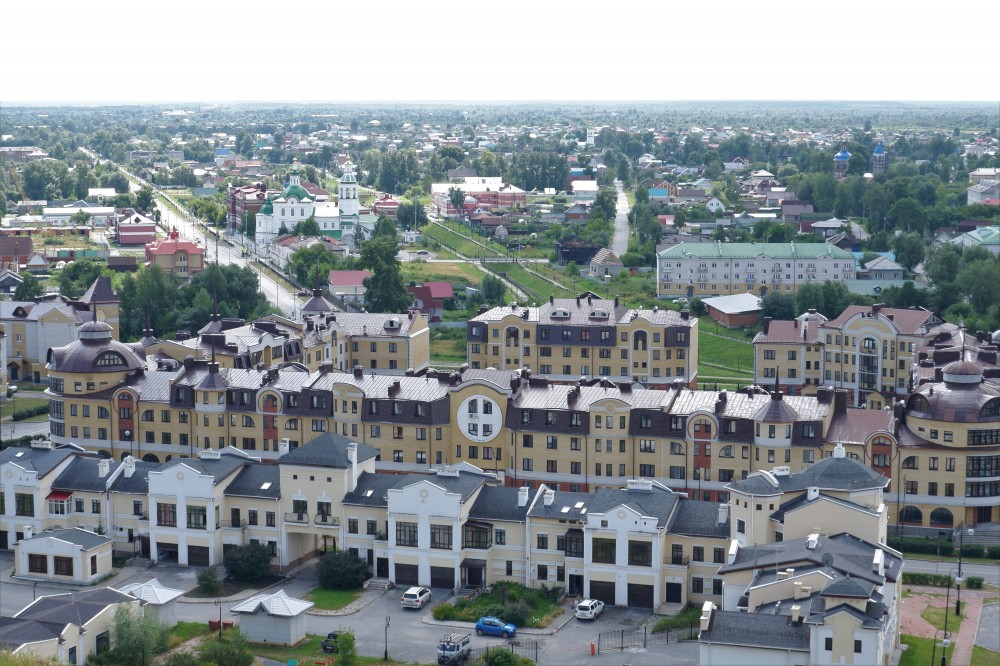 Прекрасный Тобольск в далёкой Сибири