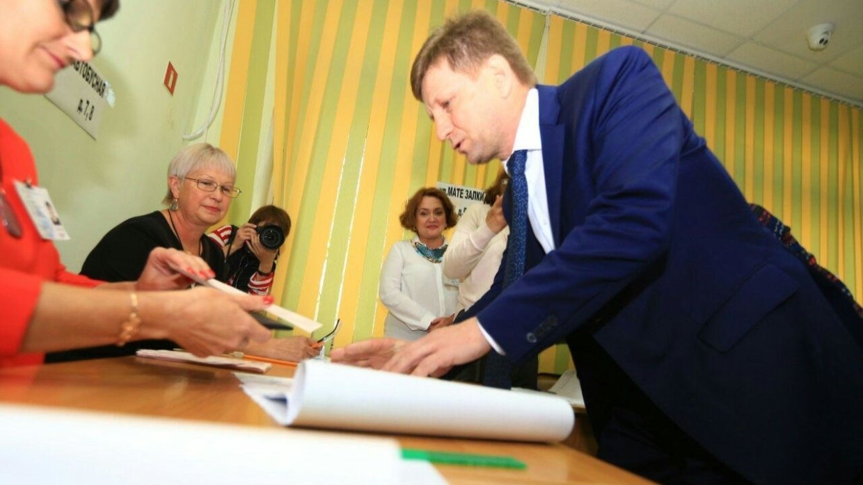 В Хабаровском крае предлагают 1,5 тыс. рублей за бюллетень с отметкой за Фургала