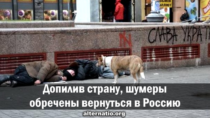 Допилив страну, шумеры обречены вернуться в Россию Допилив страну, шумеры обречены вернуться в Россию