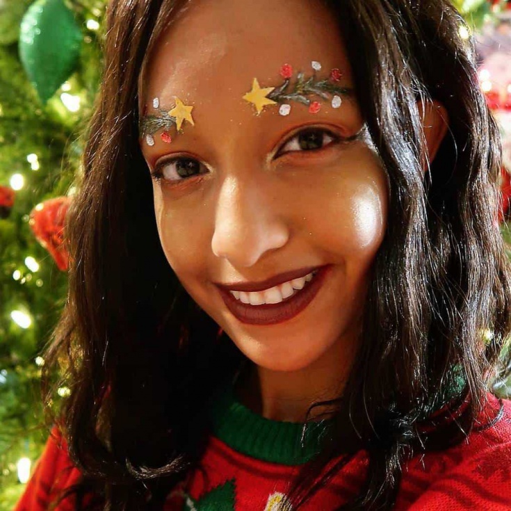 #christmastreeeyebrows брови ёлки