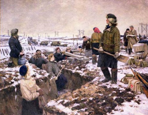Картины о Великой Отечественной войне. Часть 1. (28 фото) Картины о Великой Отечественной войне. Часть 1. (28 фото)