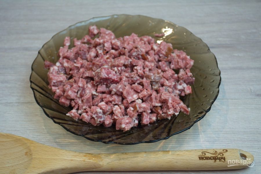 Солянка с колбасой Солянка с колбасой