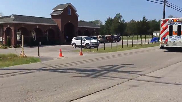 Первое видео с места расстрела людей в церкви в США