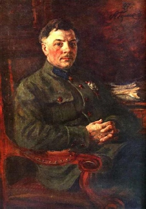 «Портрет К.Е. Ворошилова». Автор: А. Герасимов. «Портрет К.Е. Ворошилова». Автор: А. Герасимов.