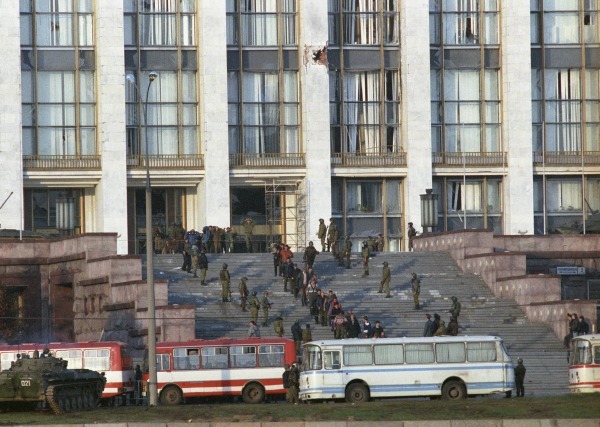 У Белого дома. Октябрь 1993-го