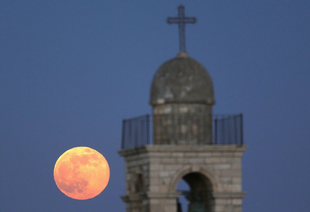 supermoon19 20 самых красивых фотографий «суперлуны» 2013