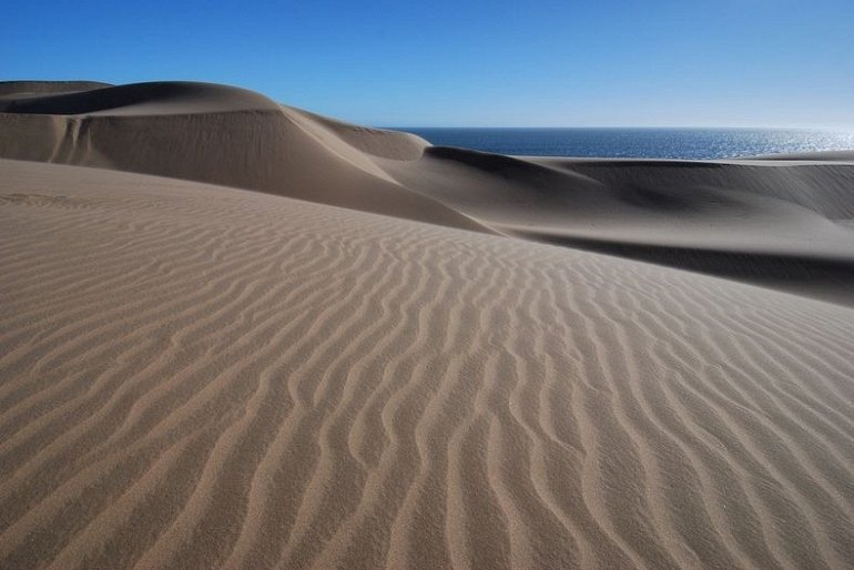 Встреча пустыни Намиб с океаном природа, пустыня