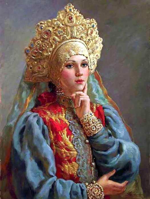 В. Нагорнов, Русская красавица 20 портретов русских красавиц