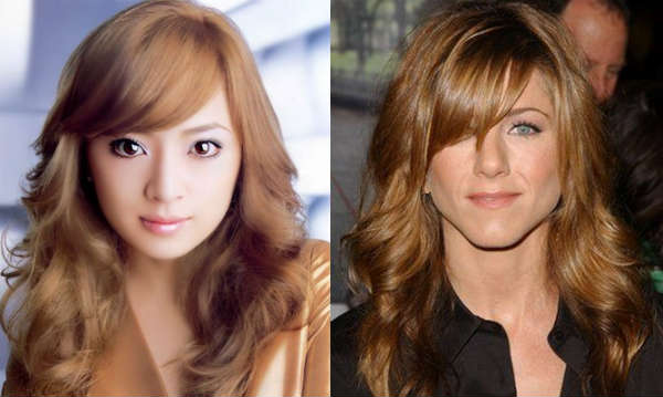 Стрижки с косой челкой Стрижки с косой челкой