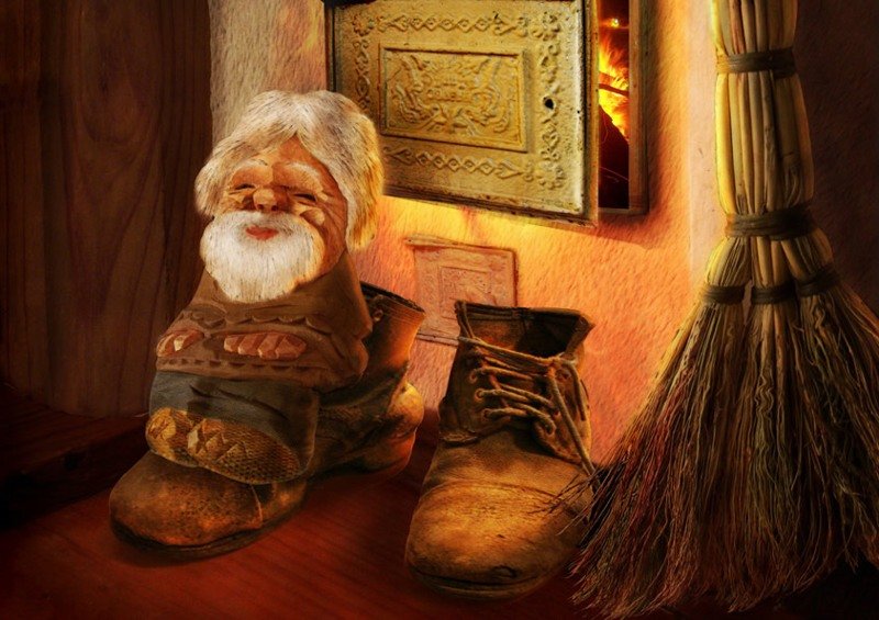 Добрая сказка про Домового Добрая сказка про Домового деревня, домовой, жизнь, истоия