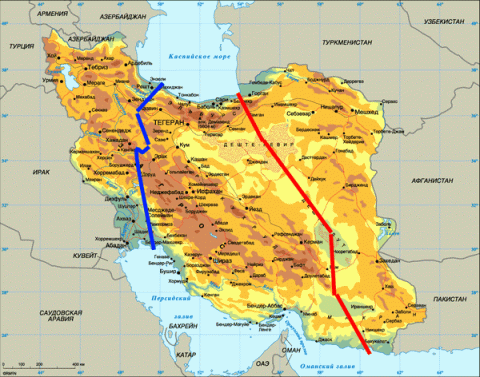 Канал из Каспия в Персидский…
