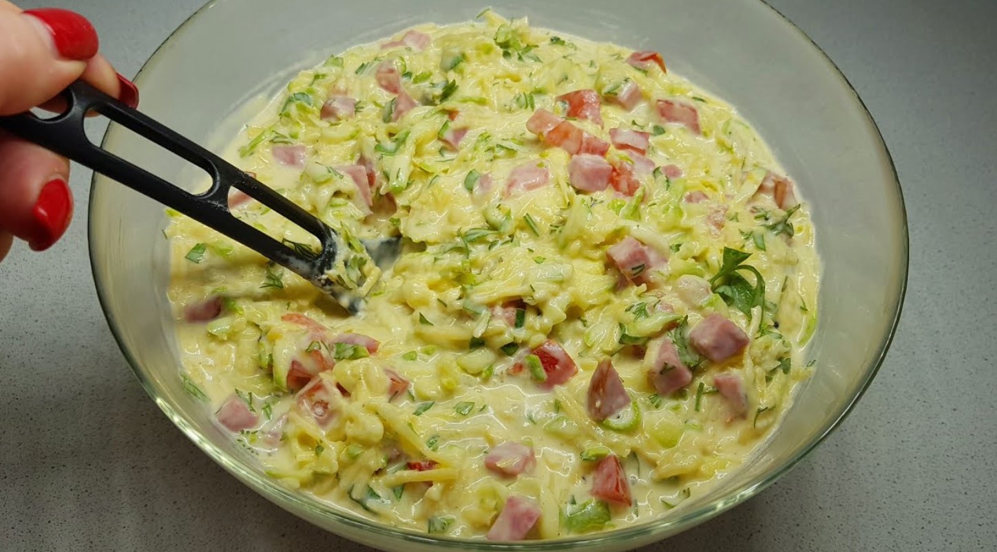Рецепт потрясающей запеканки из кабачка с сыром