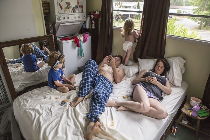 Photographs Shows In Contest People From Different Parts Of The Usa In Their Rooms