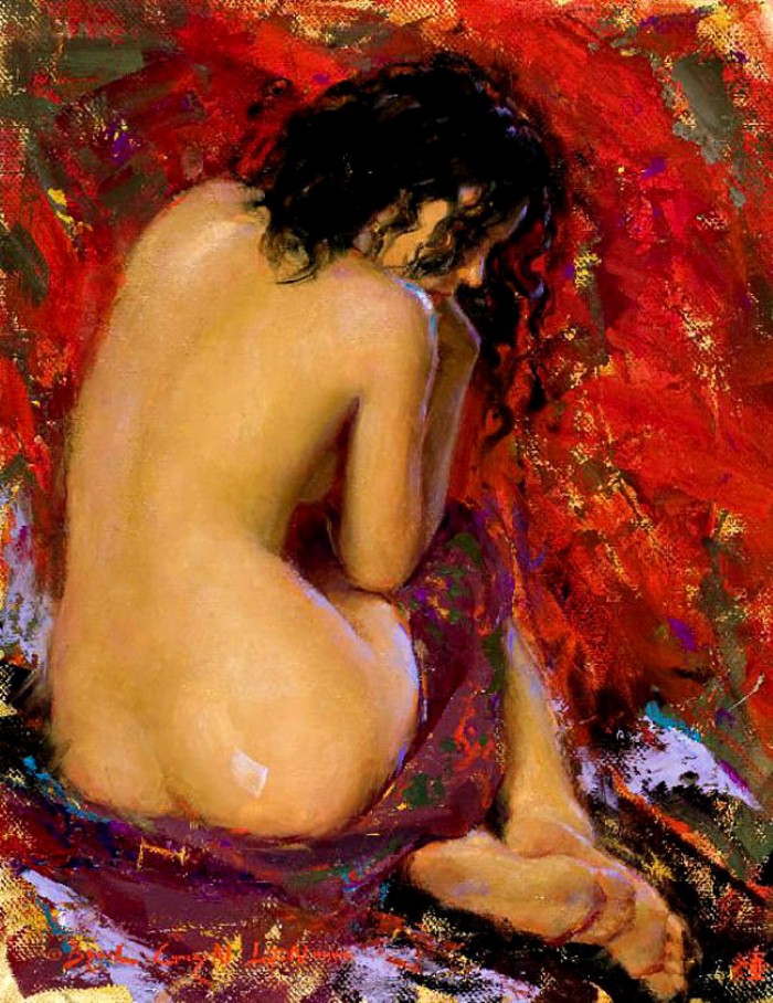 Bryce Cameron Liston Художник Bryce Cameron Liston и его восхищение женщиной 18+