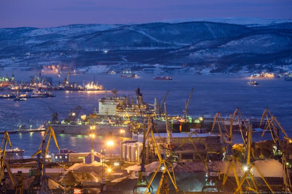 Мурманск - город за Северным полярным кругом (38 фото)