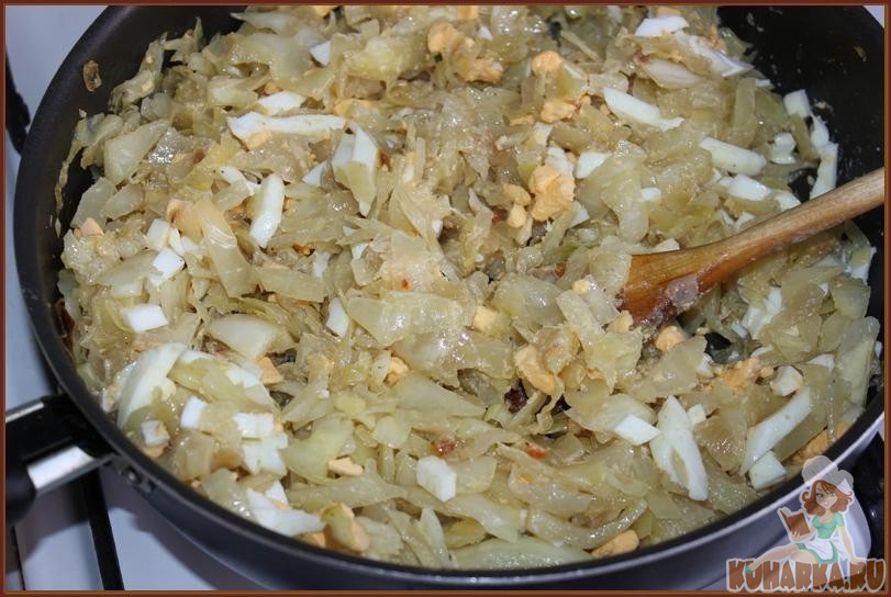 Пирог "Русалочка" с капустой Пирог "Русалочка" с капустой
