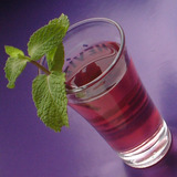 Настойка сливовая с мятой