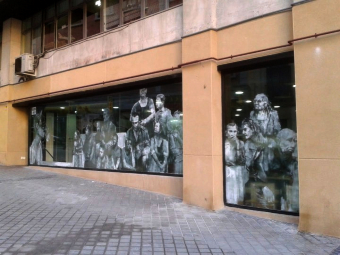 *Живописный* стрит-арт итальянского художника Borondo *Живописный* стрит-арт итальянского художника Borondo