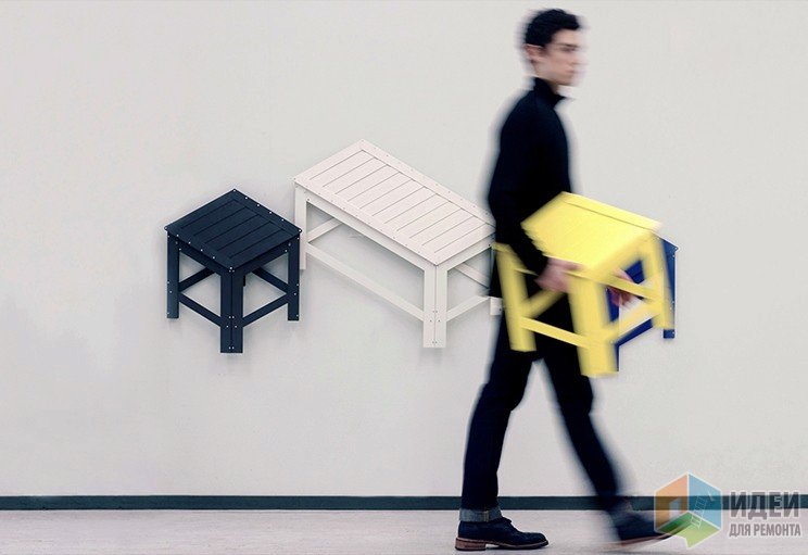 Складные стулья: из 2D в 3D Складные стулья: из 2D в 3D