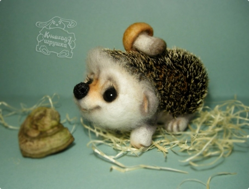ВалÑние игрушки. Войлочные ÐверÑта. Как ÑвалÑть игрушку кота