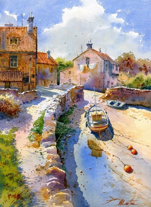 «Акварельное» настроение. Faustino Martin Gonzalez