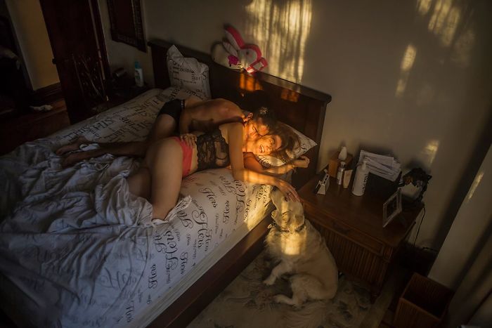 Photographs Shows In Contest People From Different Parts Of The Usa In Their Rooms