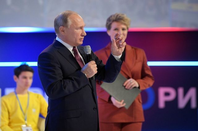 Путин назвал наиболее захватывающие профессии настоящего