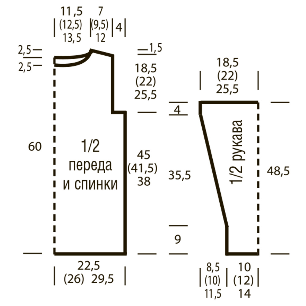 Столбик, петелька, стежок (идеи для вязания &
